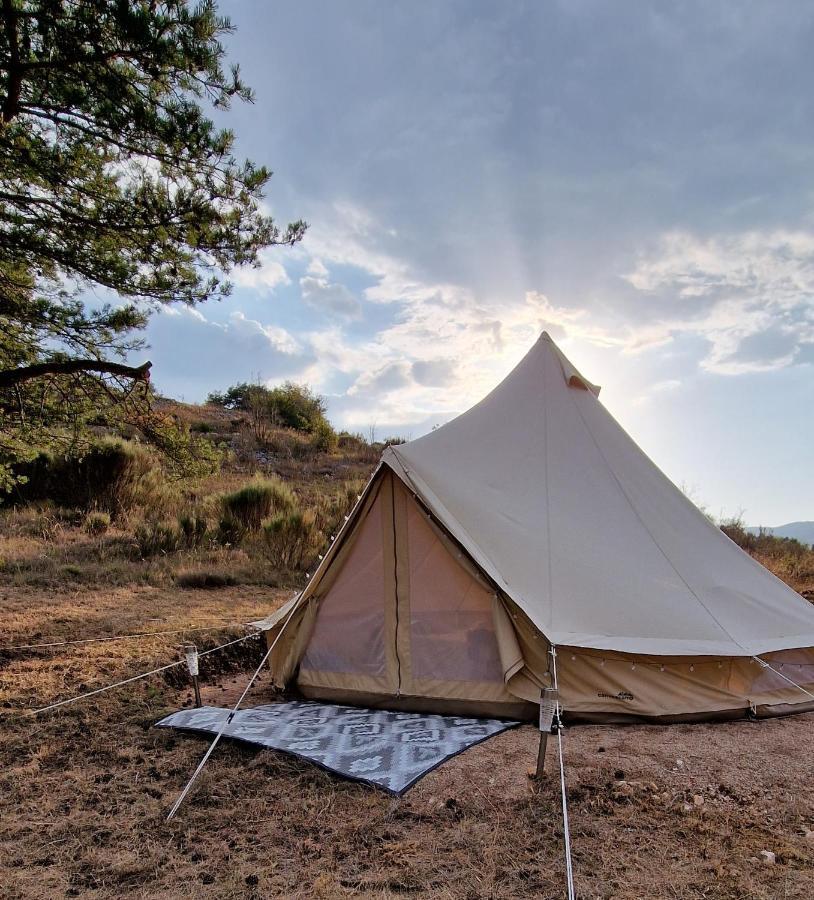 Tente Lodge Type Tipi A 1H De Nice Voie Lactee Bezaudun-les-Alpes Exterior foto